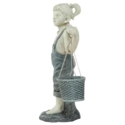 Design Toscano Flowers For Felicity Little Girl Garden Statue: Large -Design Toscano Store GUEST fa62d3d4 a7c1 4ae6 b663 03cd5d78e254