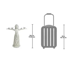 Design Toscano Basking In God's Glory Little Girl Statue: Large -Design Toscano Store GUEST fd3ab324 5d34 4708 895f 610ace49a2ed