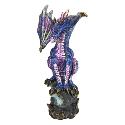 Design Toscano Geode Guardian Gothic Dragon Statue 4 Design Toscano Geode Guardian Gothic Dragon Statue - Image 2