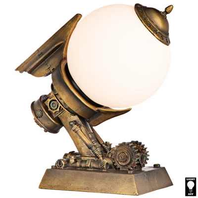 Design Toscano Steampunk Airship Illuminated Sculpture 4 Design Toscano Steampunk Airship Illuminated Sculpture - Image 2